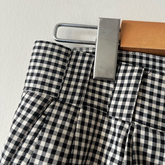 Gianni Versace Vintage Checkered Cotton Trousers (Size 44) - Picture 5 of 15